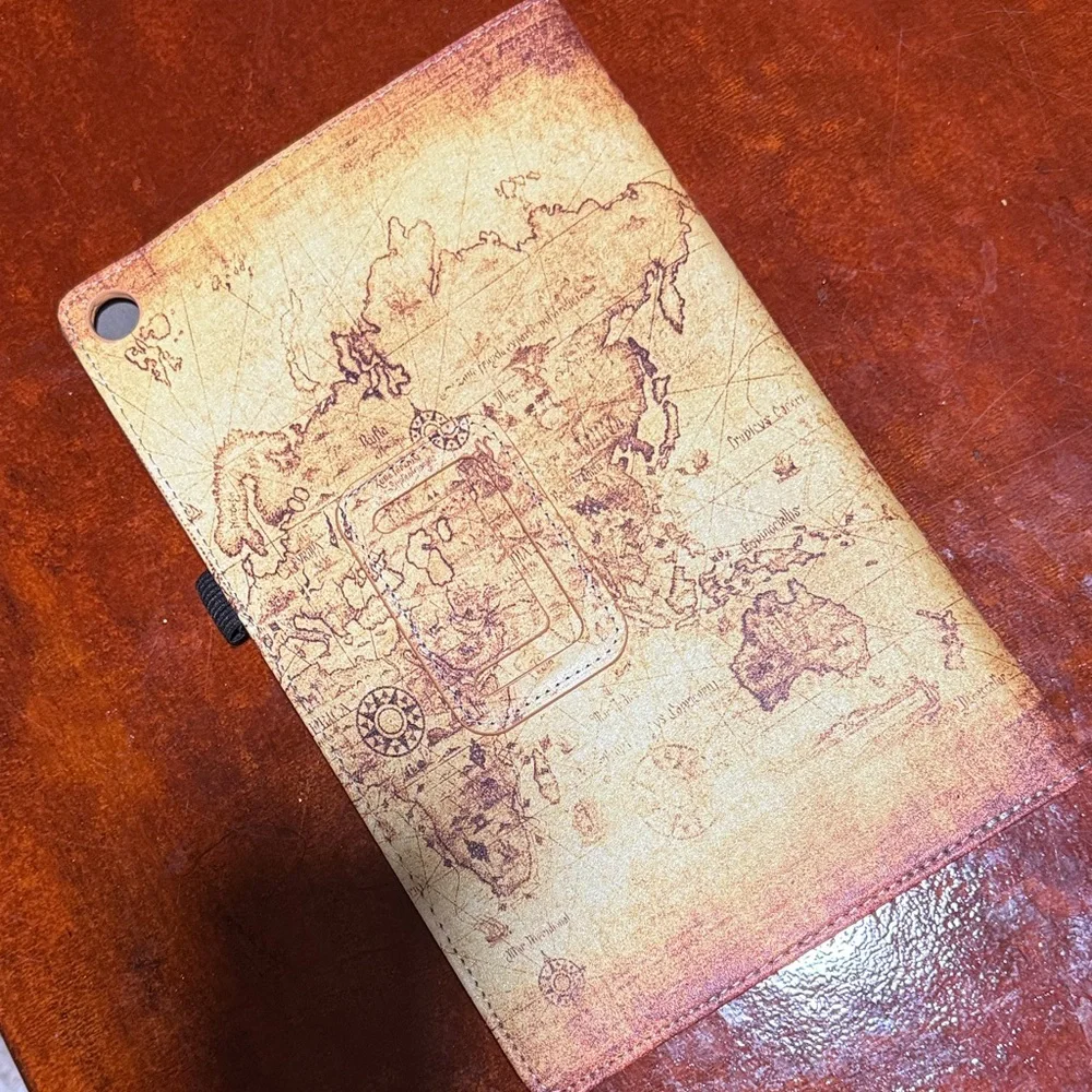 Vintage Map Tablet Case